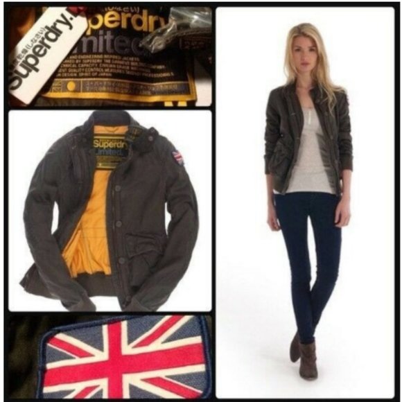 SUPERDRY LIMITED EDITON Military Bomber Jacket S - Picture 3 of 7